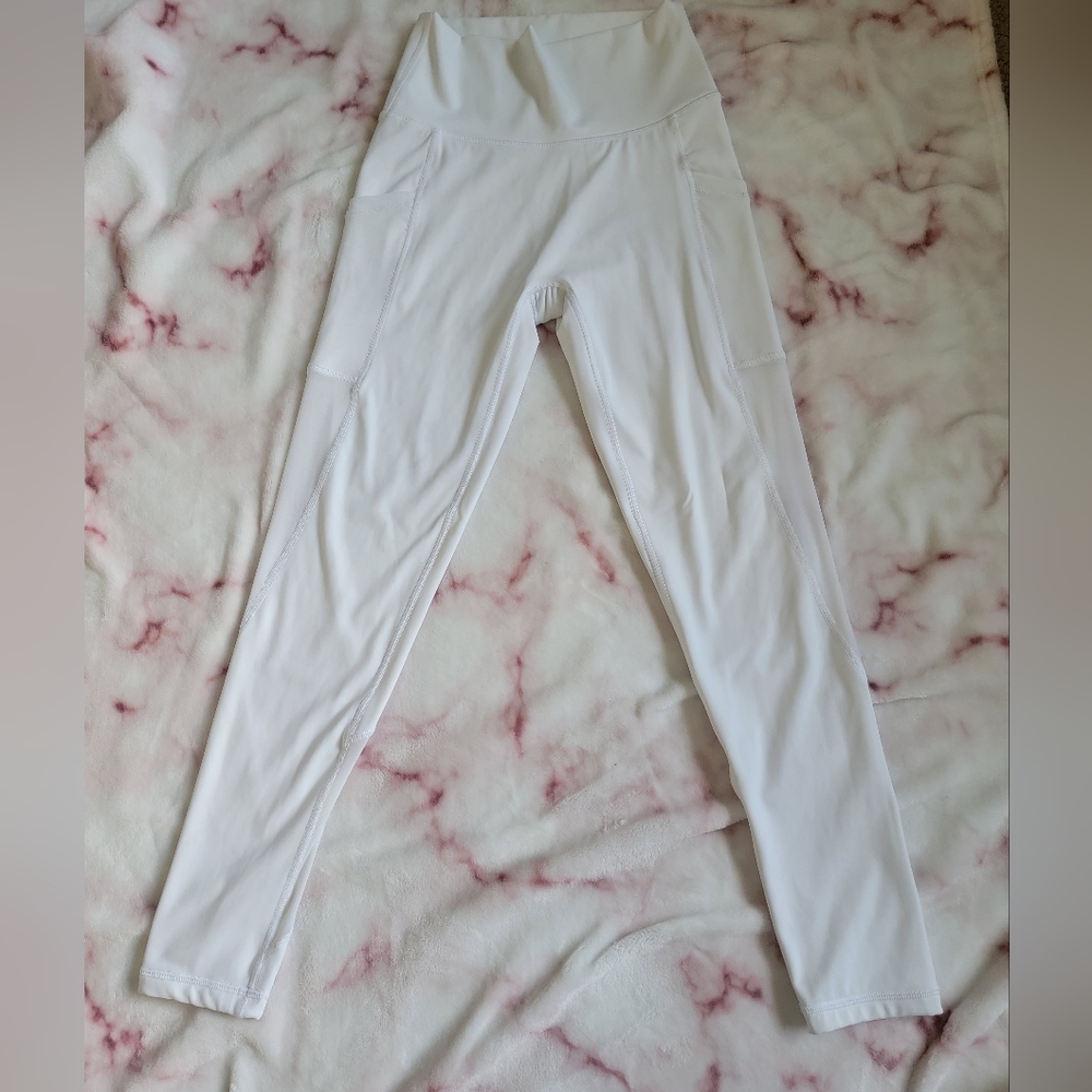 Aerie white leggings